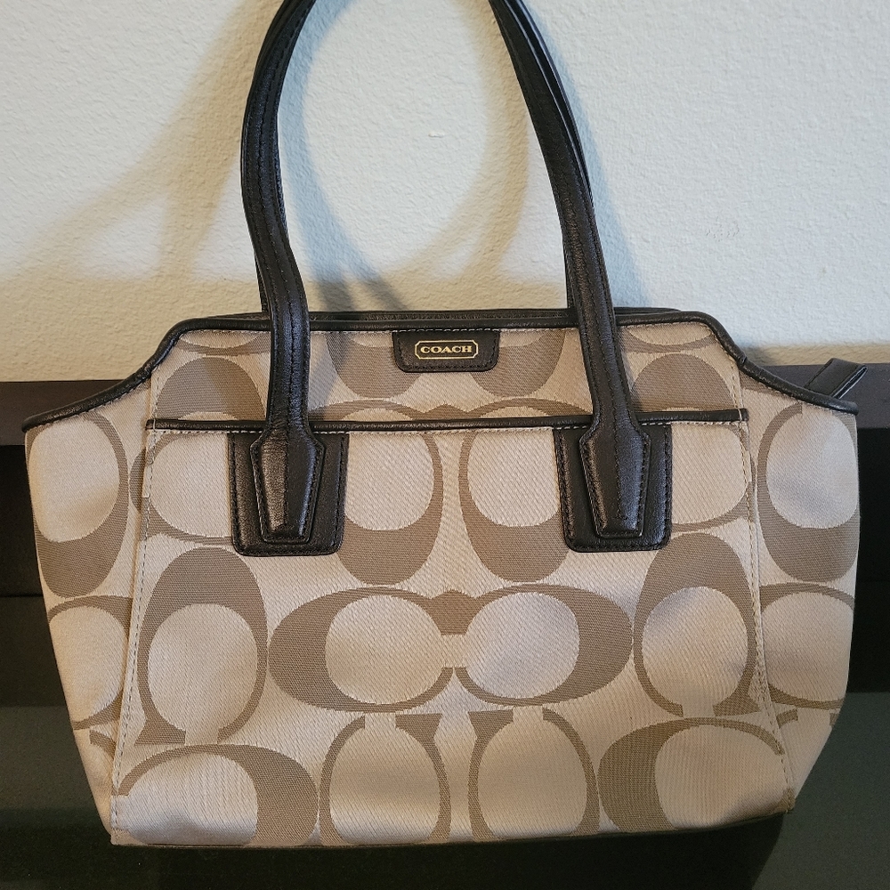 Coach Purse | Bag | Color: Gold, Tan
